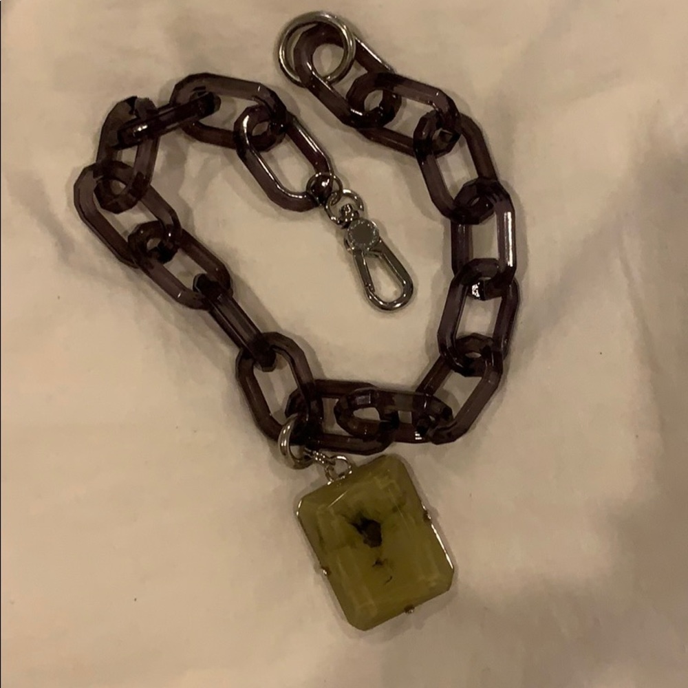 Marc by Marc Jacobs Lucite Necklace with Pendant